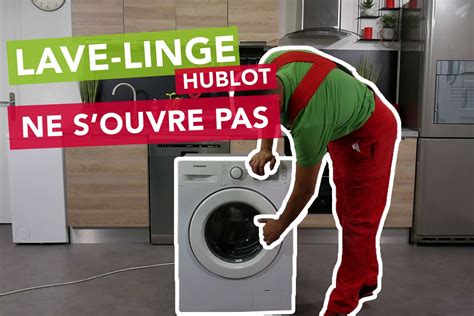 pourquoi le hublot du lave-linge ne s ouvre plus|Hublot de la machine a laver.